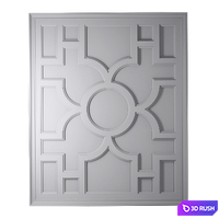 Classic ceiling 3D Model Corona