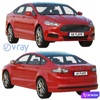 Ford Mondeo / Ford Fusion 3D Model Vray