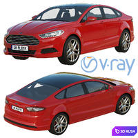 Ford Mondeo / Ford Fusion 3D Model Vray