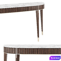 EDEN-ROCK HALF MOON CONSOLE Design Sacha Lakic 3D Model Vray, Corona