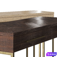 Dutchbone Class Console Tables 3D Model Vray, Corona