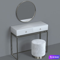 Dressing Table  Steelmebel 3D Model Corona