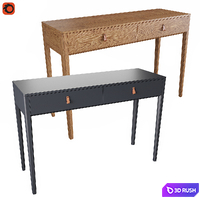 Case console table 3D Model Corona