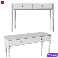 Case console table 3D Model Corona