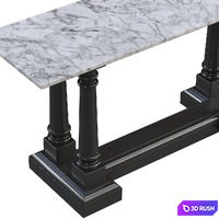 Console table Eichholtz Walford 3D Model Corona