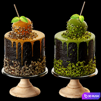 Caramel apple 3D Model Vray