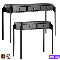 Dantone Home Console Le Visage 3D Model Vray, Corona