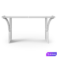 Eric Schmitt Console Rip 3D Model Vray, Corona