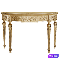 Roberto Giovannini Oak Leaves console Art.551 3D Model Vray, Corona