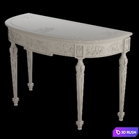 Roberto Giovannini Oak Leaves console Art.551 3D Model Vray, Corona