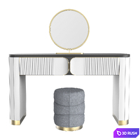 Dressing table 07 3D Model Vray