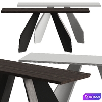 Bonaldo Origami Console Tables 3D Model Vray, Corona