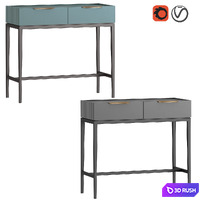 Dantone Home Console Metropolitan 3D Model Vray, Corona
