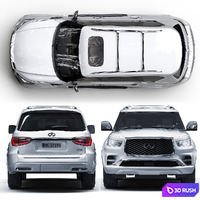 INFINITI_QX80 3D Model Vray