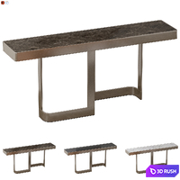 Console table 02 3D Model Vray, Corona