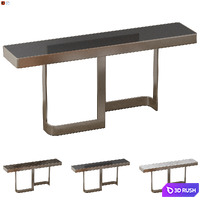 Console table 02 3D Model Vray, Corona