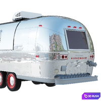 Air'spresso coffee  food trailer 3D Model Vray