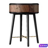 Paula bedside table or console 3D Model Corona