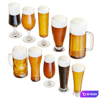 Food Set 07 / Beer Collection 01 3D Model Vray