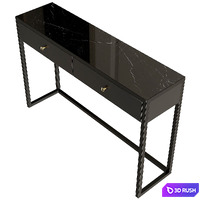 Console For Miss with marble top 3D Model Corona
