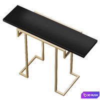 Console Wooden Kors 3D Model Corona
