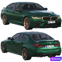 BMW M5 CS 2022 3D Model Corona