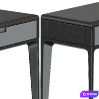 Console Spazio Brg2113 Dark Oak 3D Model Corona