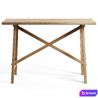 Zara Home - The console is made of recycled wood 3D Model Vray