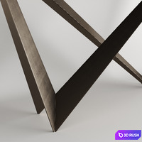 Cattelan Italia Westin Console 3D Model Vray, Corona