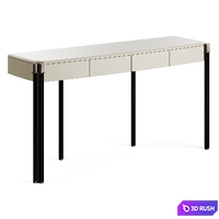Capital Collection Console With Drawers Mayfair 3D Model Vray, Corona