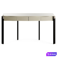 Capital Collection Console With Drawers Mayfair 3D Model Vray, Corona