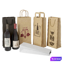 Paper bag 6 3D Model Vray