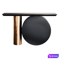 Citi Console by Corner Design 3D Model Corona
