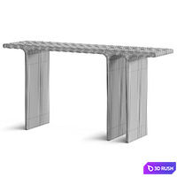 Paolo Castelli Selima Console Table 3D Model Vray, Corona