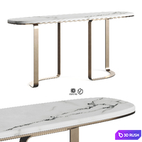 Constellation Marble Console LuxLucia Casa 3D Model Vray, Corona
