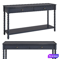 Chelsea Textiles Bobbin Console 3D Model Vray, Corona