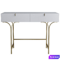 Sunpan Celine Console Table 3D Model Vray, Corona