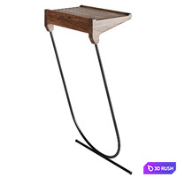 Porada Maori Console 3D Model Corona