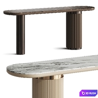 Ana Roque Malala Console Table 3D Model Vray, Corona
