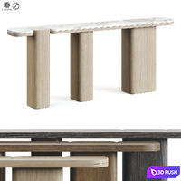 Erice C Carpanese Home Italia Console 3D Model Vray, Corona