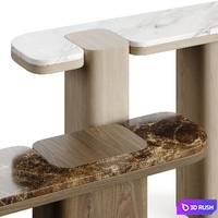 Erice C Carpanese Home Italia Console 3D Model Vray, Corona