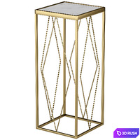 Console made of metal and marble 3D Model Vray, Corona