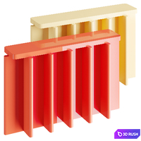 Portego Console 3D Model Corona
