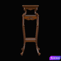2651300_230_1_Carpenter_Low_flower_stand_330x330x980 3D Model Vray