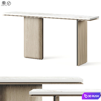 Desiron Workshop APD Console Table 3D Model Vray, Corona