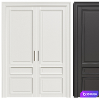 Interior Doors 213. 3D Model Vray, Corona