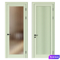 Interior door 013 3D Model Vray, Corona