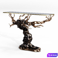 Elan Atelier Forest Console 3D Model Corona