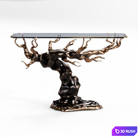 Elan Atelier Forest Console 3D Model Corona