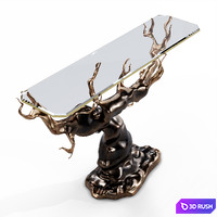 Elan Atelier Forest Console 3D Model Corona